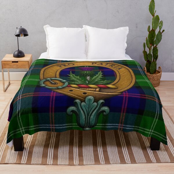 Item preview, Thomson Crest and MacThos Modern Tartan designed and sold by Kirrindy Designs.