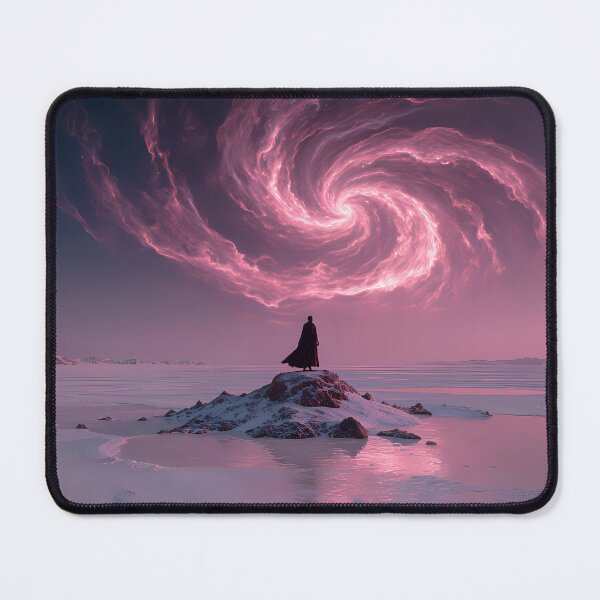 Item preview, Call of the Pink Galaxy: A Lonely Journey Through the Ice Desert designed and sold by VoidVeilStudio.
