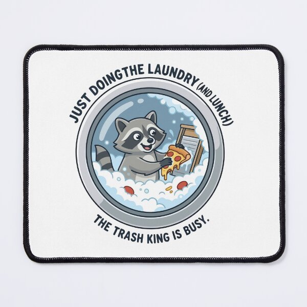 Item preview, Funny Raccoon Washing Pizza Slice Laundry Window designed and sold by Arc2020.