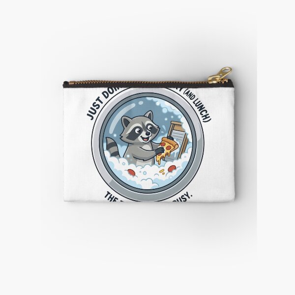 Item preview, Funny Raccoon Washing Pizza Slice Laundry Window designed and sold by Arc2020.