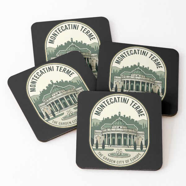 Item preview, Montecatini Terme Italy Vintage Travel Emblem designed and sold by k3rstman1.