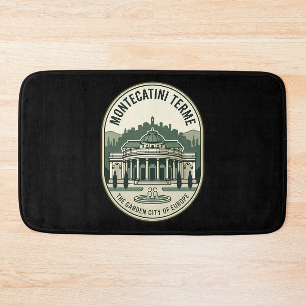 Item preview, Montecatini Terme Italy Vintage Travel Emblem designed and sold by k3rstman1.