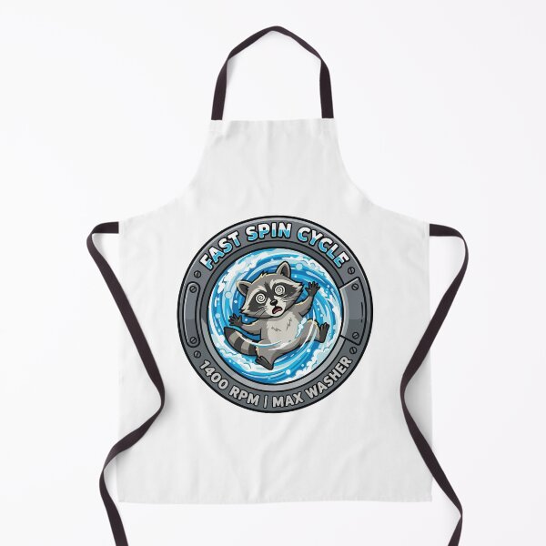 Item preview, Hypnotized Spinning Raccoon Washing Machine Window designed and sold by Arc2020.