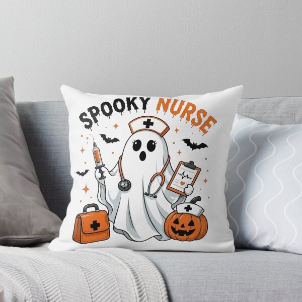 Item preview, Spooky Nurse Shirt, Halloween Nurse Shirt, Halloween Shirt, Nicu Nurse designed and sold by gidel-sales.