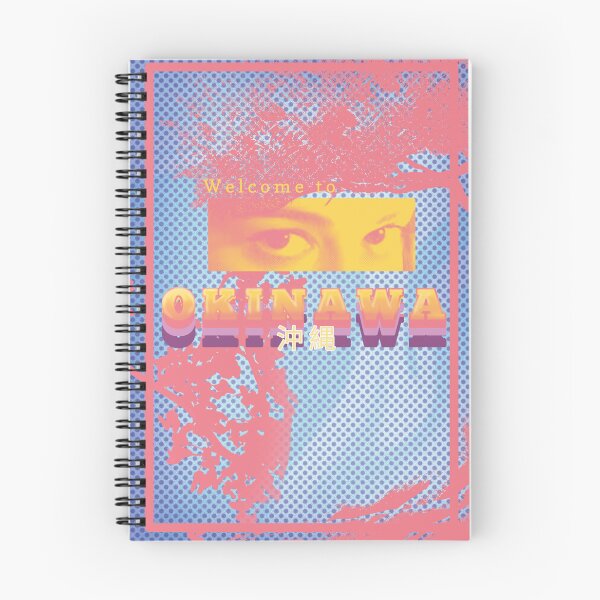 Item preview, Welcome to Okinawa – Y2K Vaporwave Japanese Pop Art Aesthetic Collage designed and sold by Espectro-art.