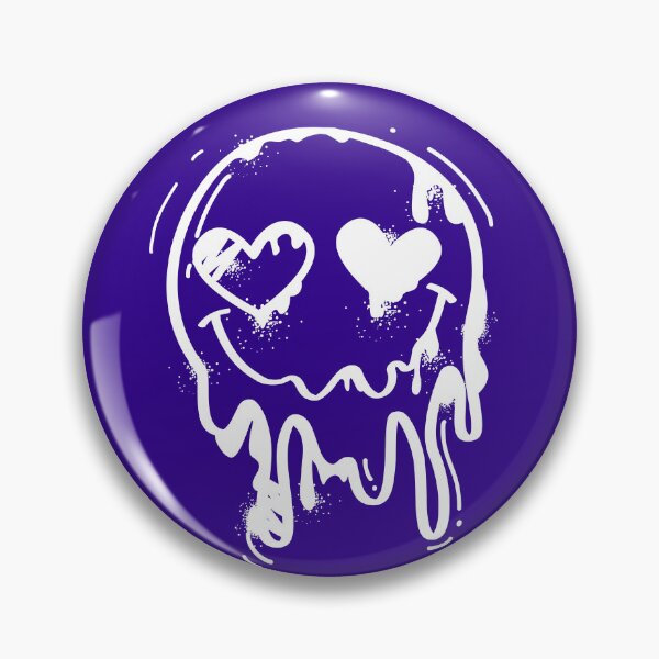 Item preview, Grunge Melting Skull With Heart-Shaped Eyes designed and sold by ndesigne.
