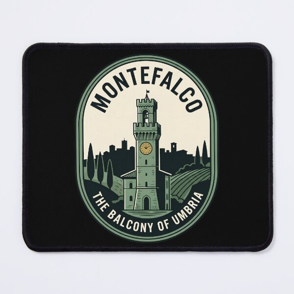 Item preview, Montefalco Italy Vintage Travel Emblem designed and sold by k3rstman1.
