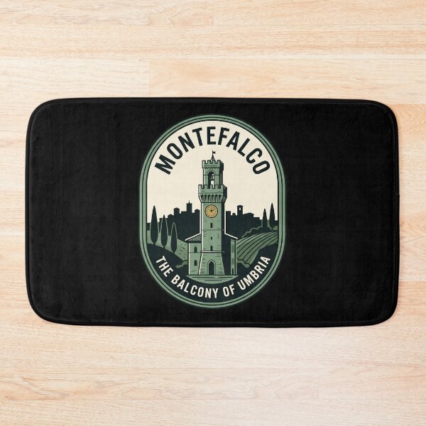 Item preview, Montefalco Italy Vintage Travel Emblem designed and sold by k3rstman1.