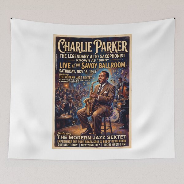 Item preview, Charlie Parker designed and sold by Theodor Decker.