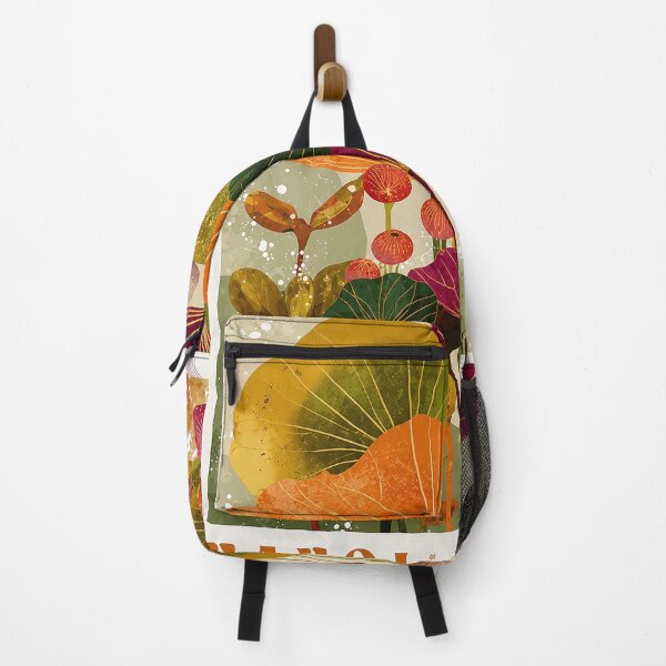 Item preview, Inspired by Yayoi Kusama Lotus Flowers Poster, Colorful Japanese Botanical Leaf Print, Modern Art Wall Decor designed and sold by MorningJoco.