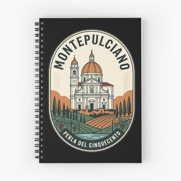 Item preview, Montepulciano Italy Vintage Travel Emblem designed and sold by k3rstman1.