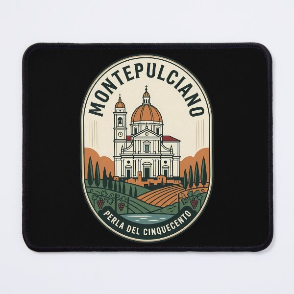 Item preview, Montepulciano Italy Vintage Travel Emblem designed and sold by k3rstman1.