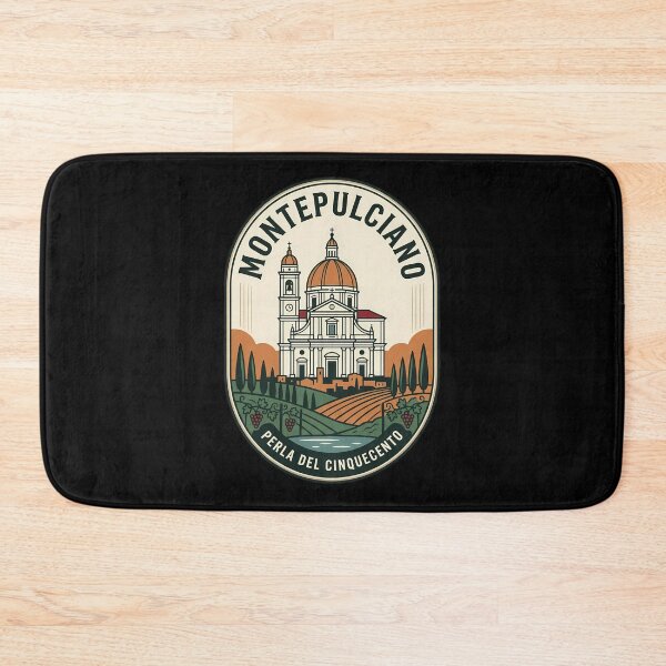 Item preview, Montepulciano Italy Vintage Travel Emblem designed and sold by k3rstman1.