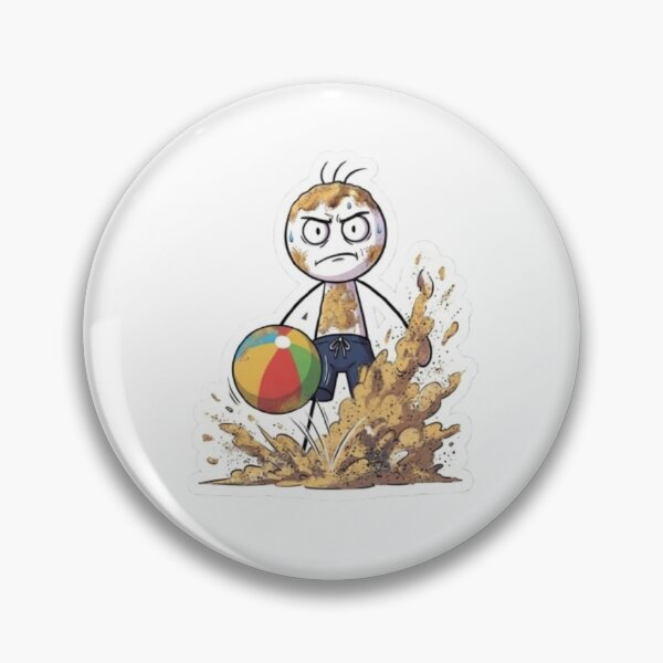 Item preview, Oops Murphy - Summer Beach Fail - Sandy Mess - Funny Character Graphic designed and sold by oopsmurphy.
