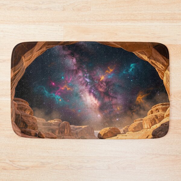 Item preview, The gateway to eternity: Milky Way above the archaic desert designed and sold by VoidVeilStudio.