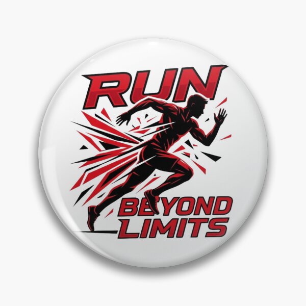 Item preview, Run Beyond Limits Running Design designed and sold by RunningWhiskers.
