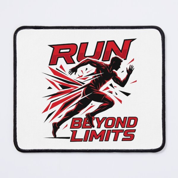Item preview, Run Beyond Limits Running Design designed and sold by RunningWhiskers.