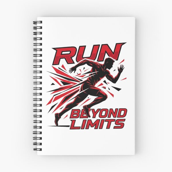 Item preview, Run Beyond Limits Running Design designed and sold by RunningWhiskers.