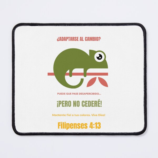 Item preview, Filipenses 4:13 Wise Chameleon | Spanish Christian Design designed and sold by kjson1.