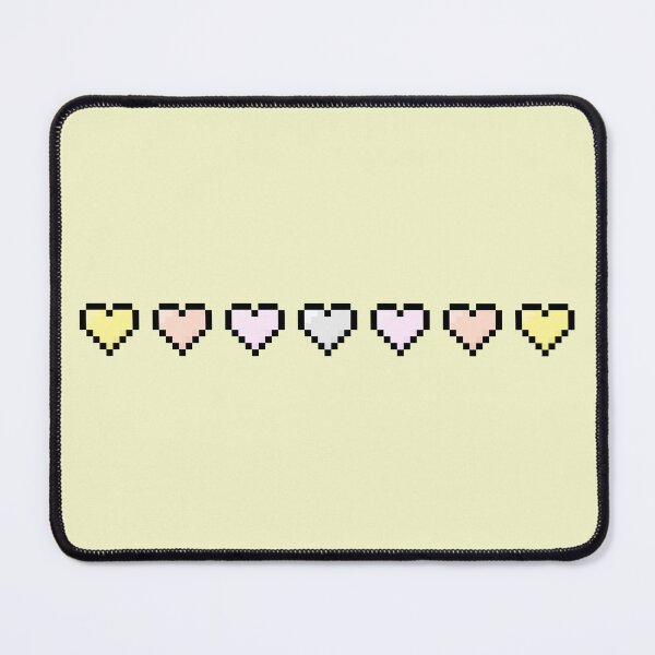 Item preview, Pangender Pixel Pride Hearts designed and sold by Lilac-Cat.