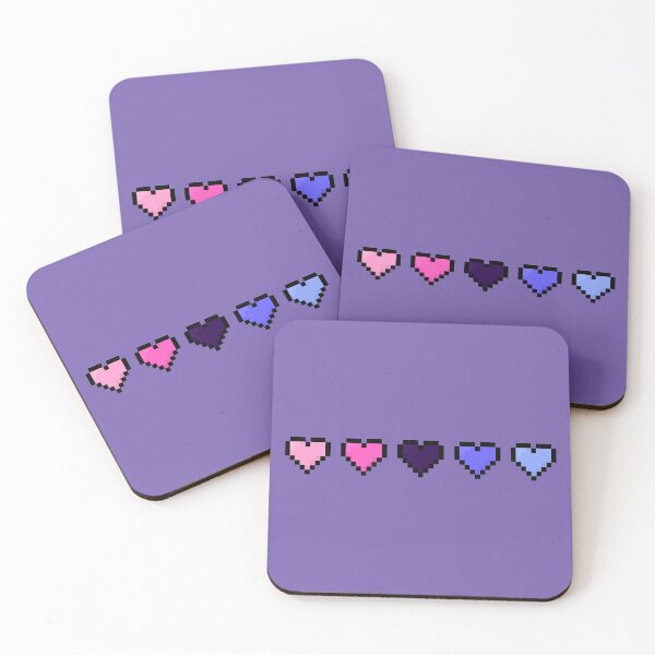 Item preview, Omni Pixel Pride Hearts designed and sold by Lilac-Cat.
