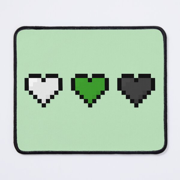 Item preview, Neutrois Pixel Pride Hearts designed and sold by Lilac-Cat.