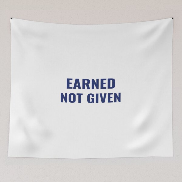 Item preview, EARNED NOT GIVEN T-Shirt – Fitness Motivation Tee | Uncle Jichuan designed and sold by Uncle-Jichuan.