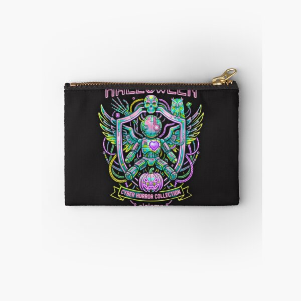 Item preview, Cyber Owl Neon - Futuristic Cyberpunk Halloween Art designed and sold by alalame.