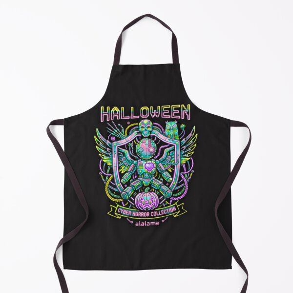 Item preview, Cyber Owl Neon - Futuristic Cyberpunk Halloween Art designed and sold by alalame.