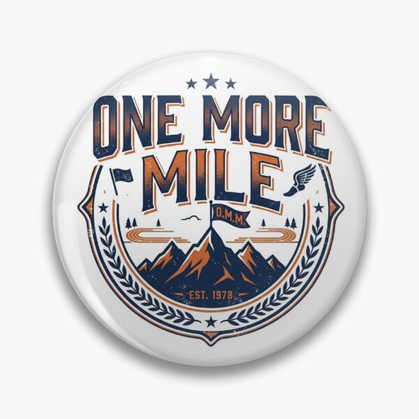 Item preview, One More Mile Running Design designed and sold by RunningWhiskers.