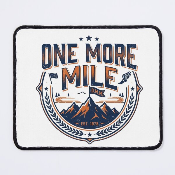 Item preview, One More Mile Running Design designed and sold by RunningWhiskers.
