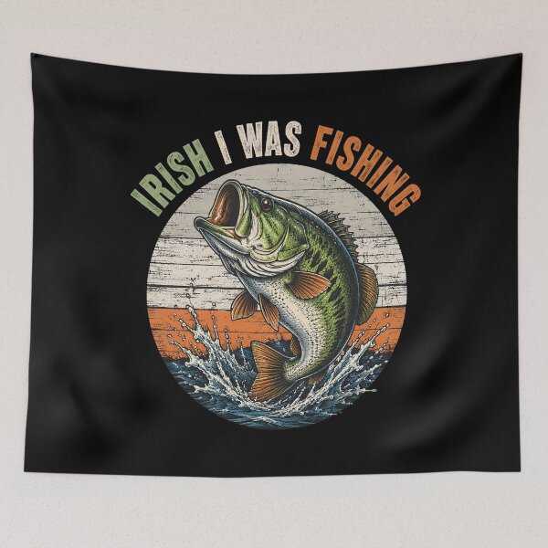 Item preview, Irish I was Fishing Fisherman St Patricks Day designed and sold by OlakunleOloroz.