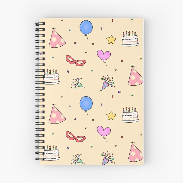 Item preview, Cute Birthday Party Clipart Pattern designed and sold by ubborn.