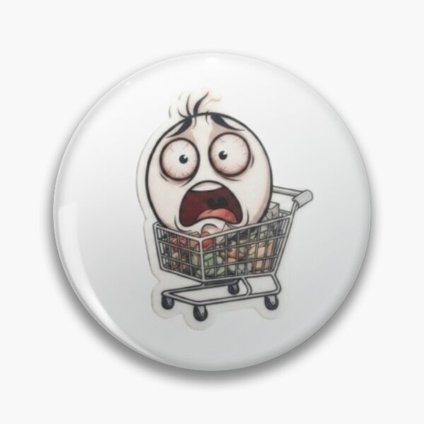 Item preview, Oops Murphy - Supermarket Queue Rage - Funny Character Graphic designed and sold by oopsmurphy.