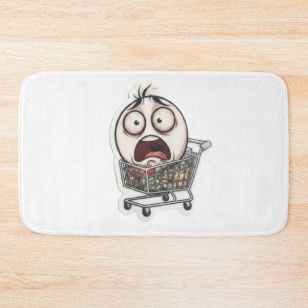 Item preview, Oops Murphy - Supermarket Queue Rage - Funny Character Graphic designed and sold by oopsmurphy.