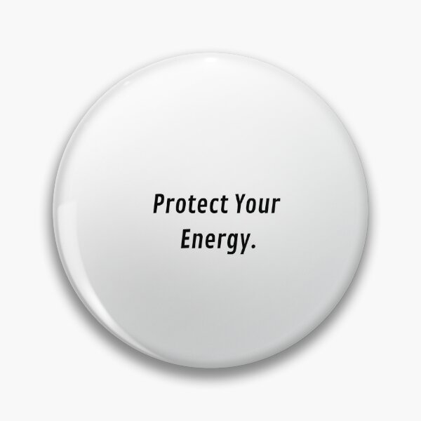 Item preview, Protect Your Energy Aesthetic Quote - Minimalist Self Care Design designed and sold by InchiostroLab.