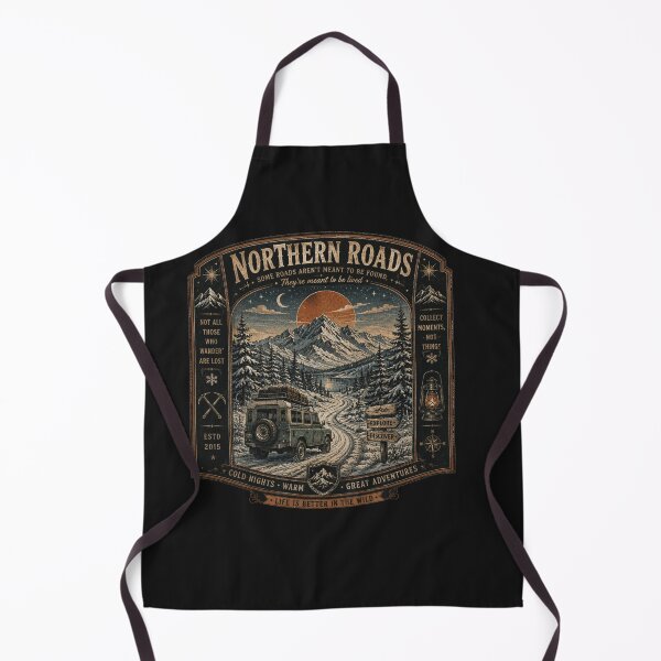 Item preview, Northern Roads Cold Nights Warm Adventures designed and sold by 63Hotpeppers.