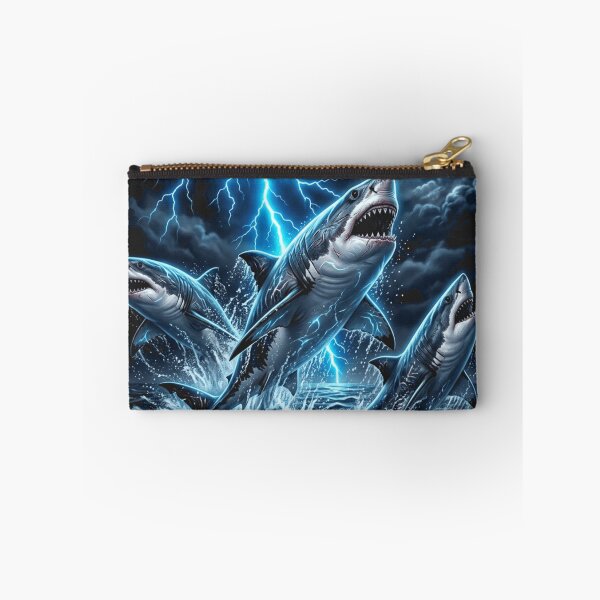 Item preview, Shark Lightning Moon Ocean designed and sold by legendaryskins.