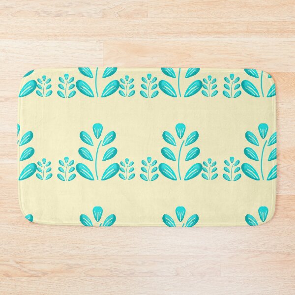 Item preview, Soft Teal Foliage seamless pattern  designed and sold by RuwaDesignArt.