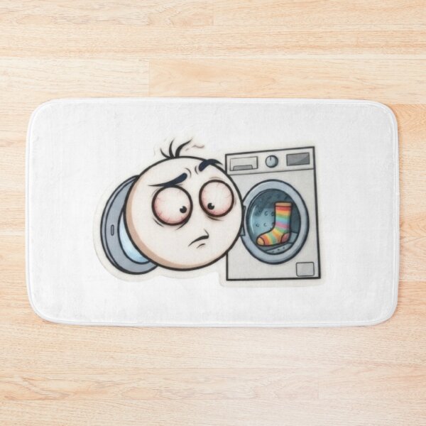 Item preview, Oops Murphy - The Missing Sock Mystery - Funny Character Graphic designed and sold by oopsmurphy.