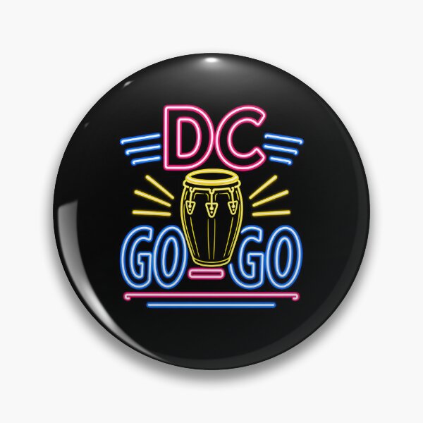 Item preview, Washington DC Go-Go – Neon Conga Nights designed and sold by Fenay Designs.