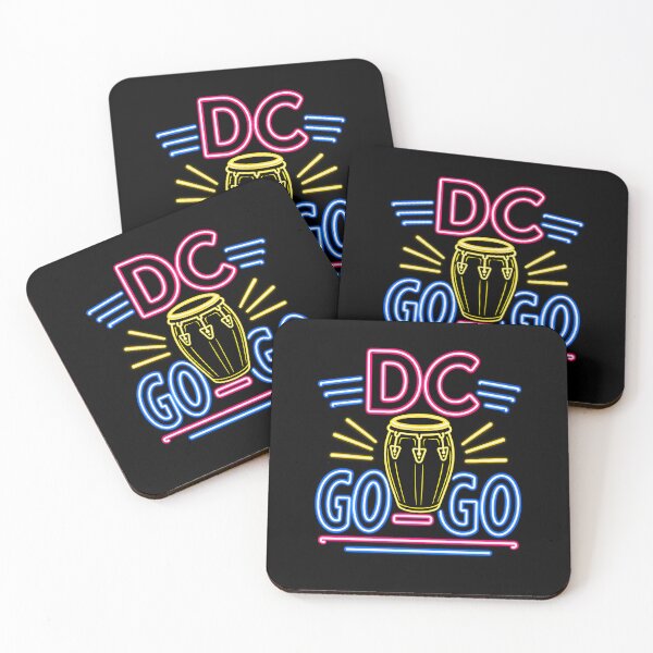 Item preview, Washington DC Go-Go – Neon Conga Nights designed and sold by Fenay Designs.