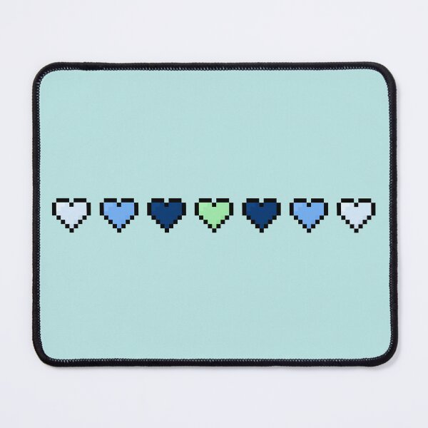 Item preview, Boyflux Pixel Pride Hearts designed and sold by Lilac-Cat.