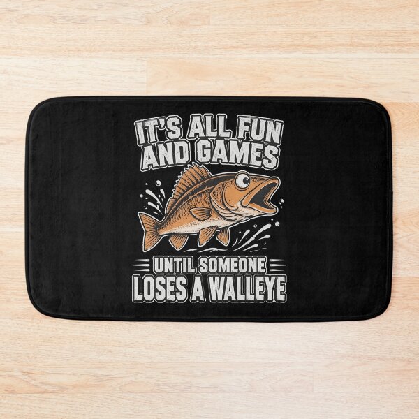 Item preview, It’s All Fun and Games Until Someone Loses a Walleye Angler designed and sold by OlakunleOloroz.