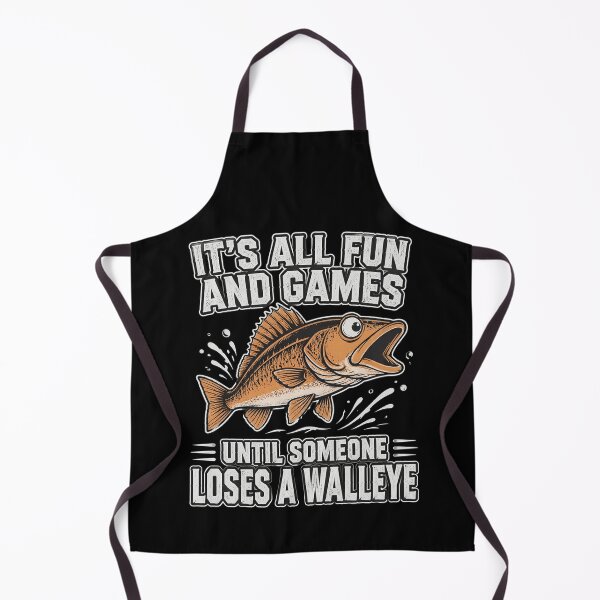 Item preview, It’s All Fun and Games Until Someone Loses a Walleye Angler designed and sold by OlakunleOloroz.