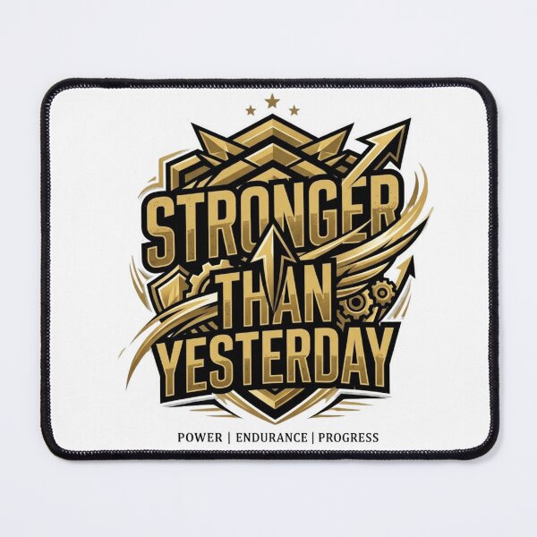 Item preview, Stronger Than Yesterday designed and sold by RunningWhiskers.