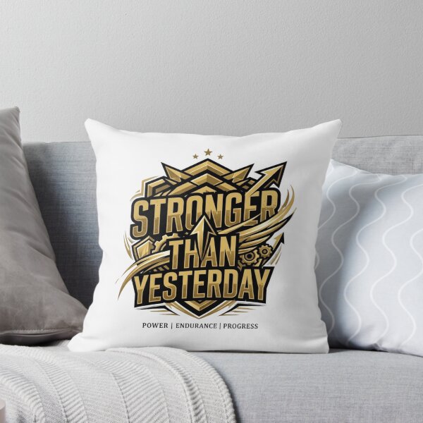 Item preview, Stronger Than Yesterday designed and sold by RunningWhiskers.
