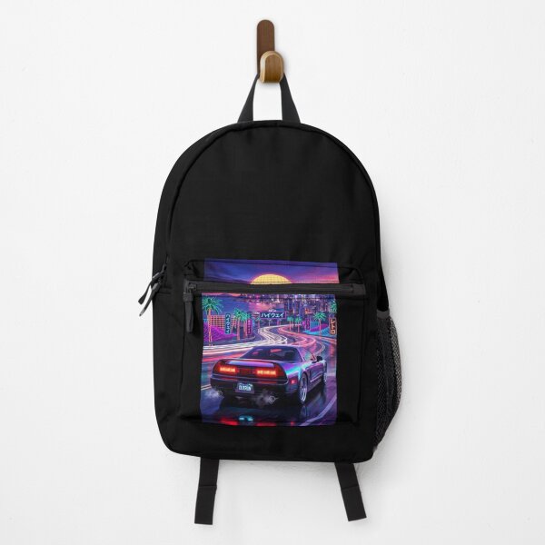 Item preview, Outrun Retro Synthwave Mid Engine JDM Legend Highway Cruise designed and sold by RevUpDesign.