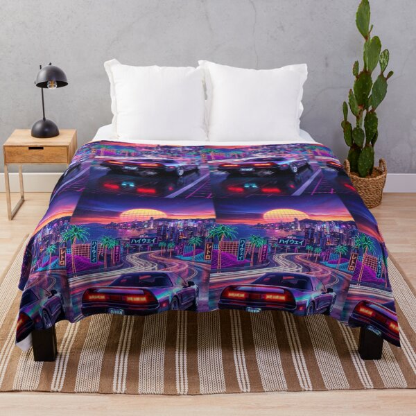 Item preview, Outrun Retro Synthwave Mid Engine JDM Legend Highway Cruise designed and sold by RevUpDesign.