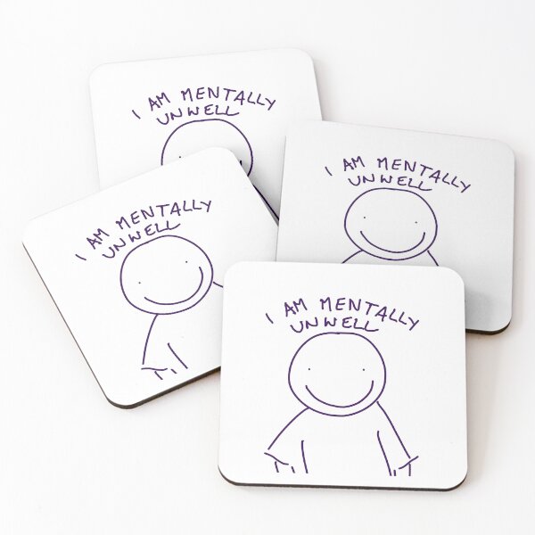 Item preview, I Am Mentally Unwell designed and sold by im-unhinged-ok.
